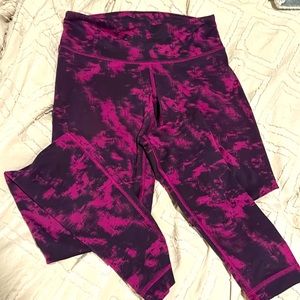 Lululemon tie dye leggings